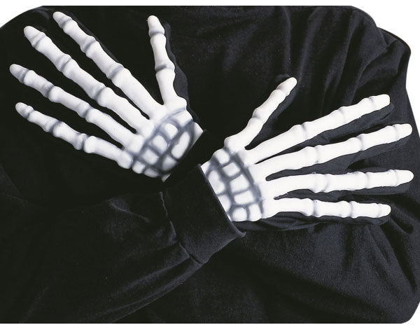 handschuhe kostüm Leuchtende 3D Skelett-Handschuhe